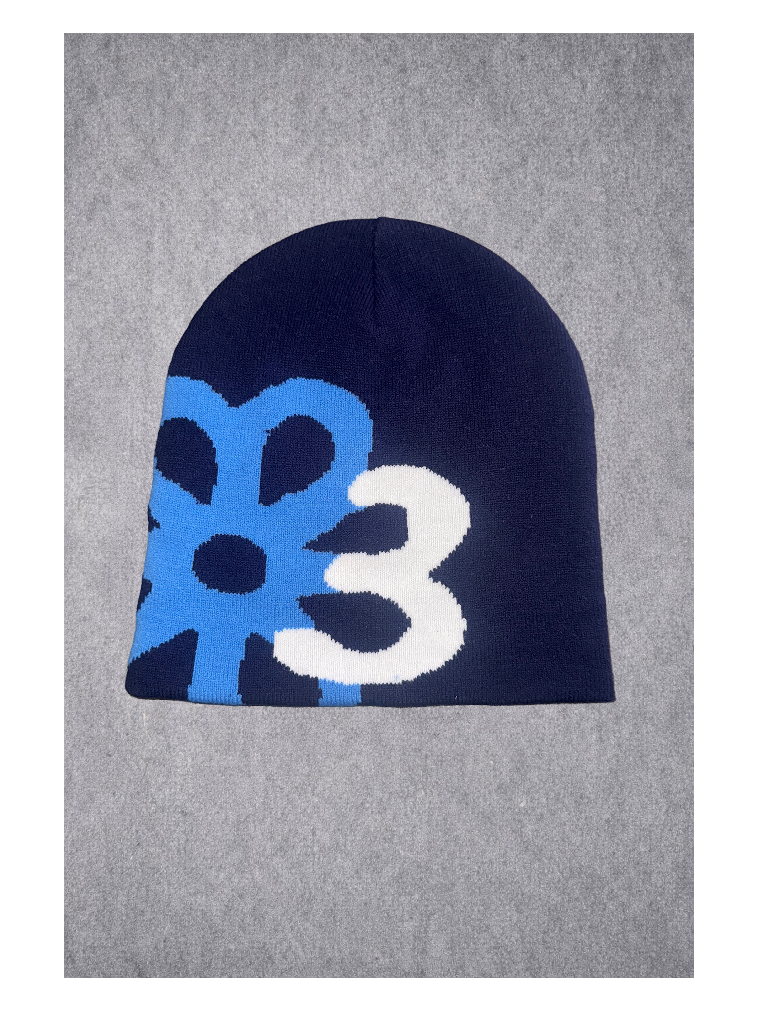 Navy Blue “GRIND” Beanie